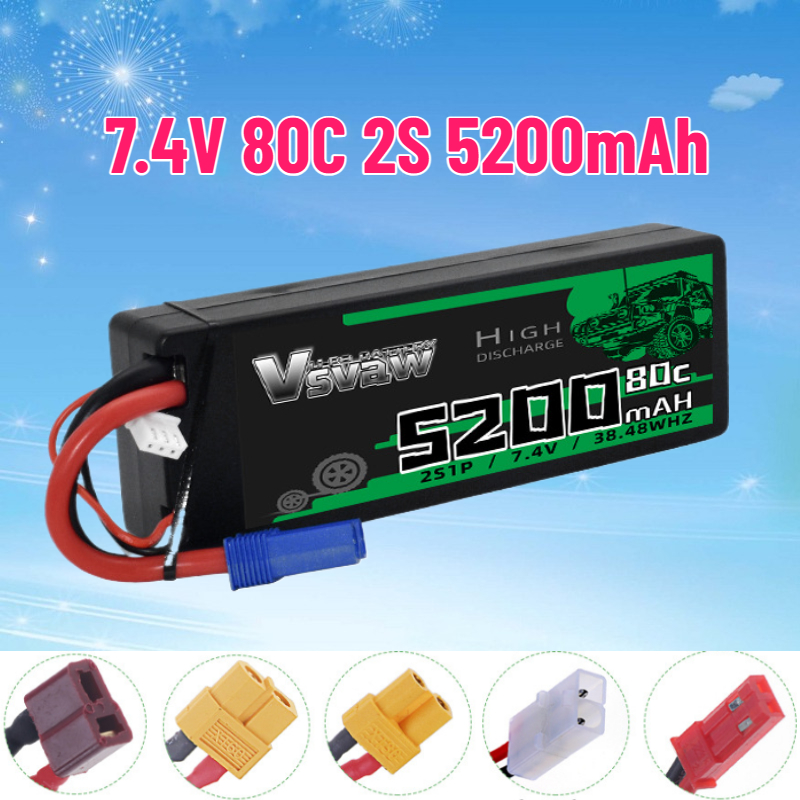 Drone Battery Li-Ion - Batería Lipo de 7,4 V 80C