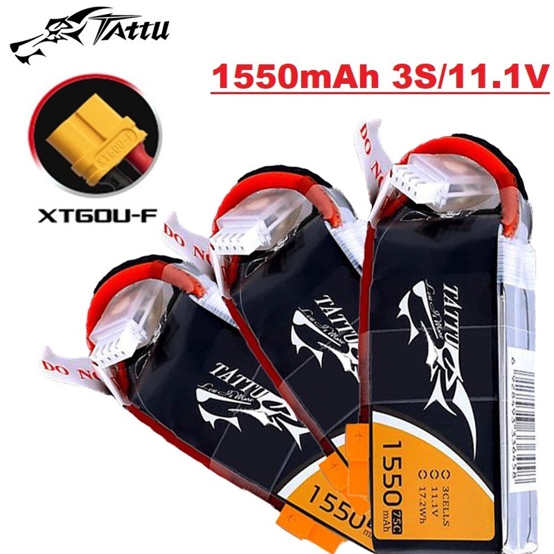 Drone Battery Li-Ion - TATTU-batería LiPo 3S de 11,1 V,