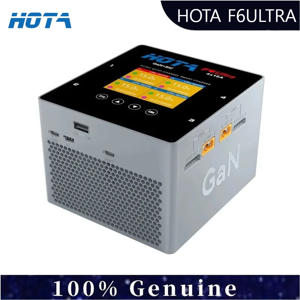 Cargador Inteligente HOTA F6 U - Drone Battery Balance Charger reseña y precio