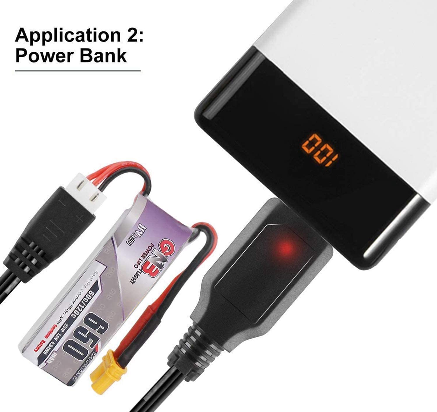 Paquete de 1 Cable cargador US - Drone Battery Balance Charger reseña y precio