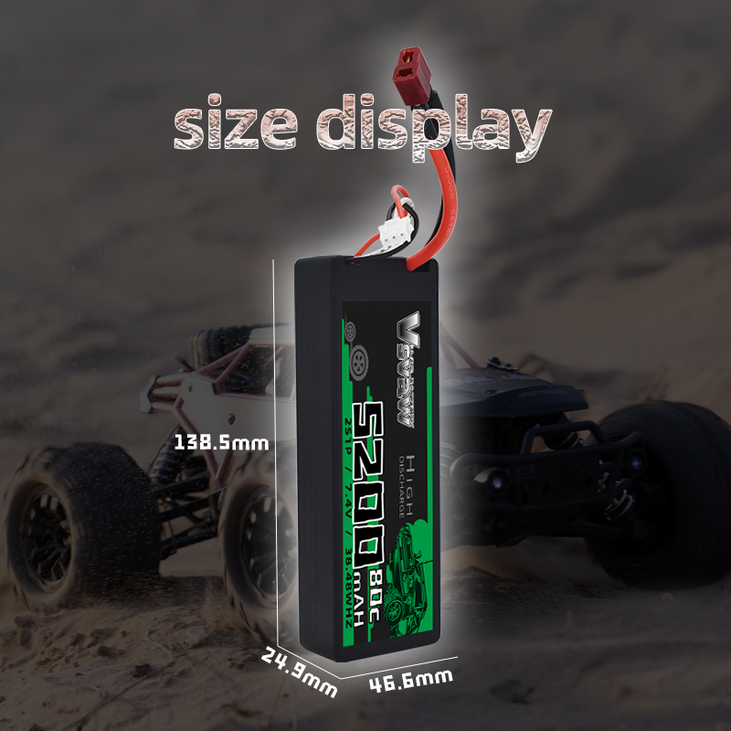 Batería Lipo de 7,4 V 80C 2S 5 - Drone Battery Li-Ion reseña y precio