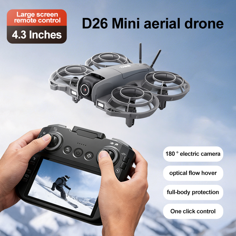 Dron D26 4K Aéreo HD 180 °   D - Drone Battery Charger reseña y precio