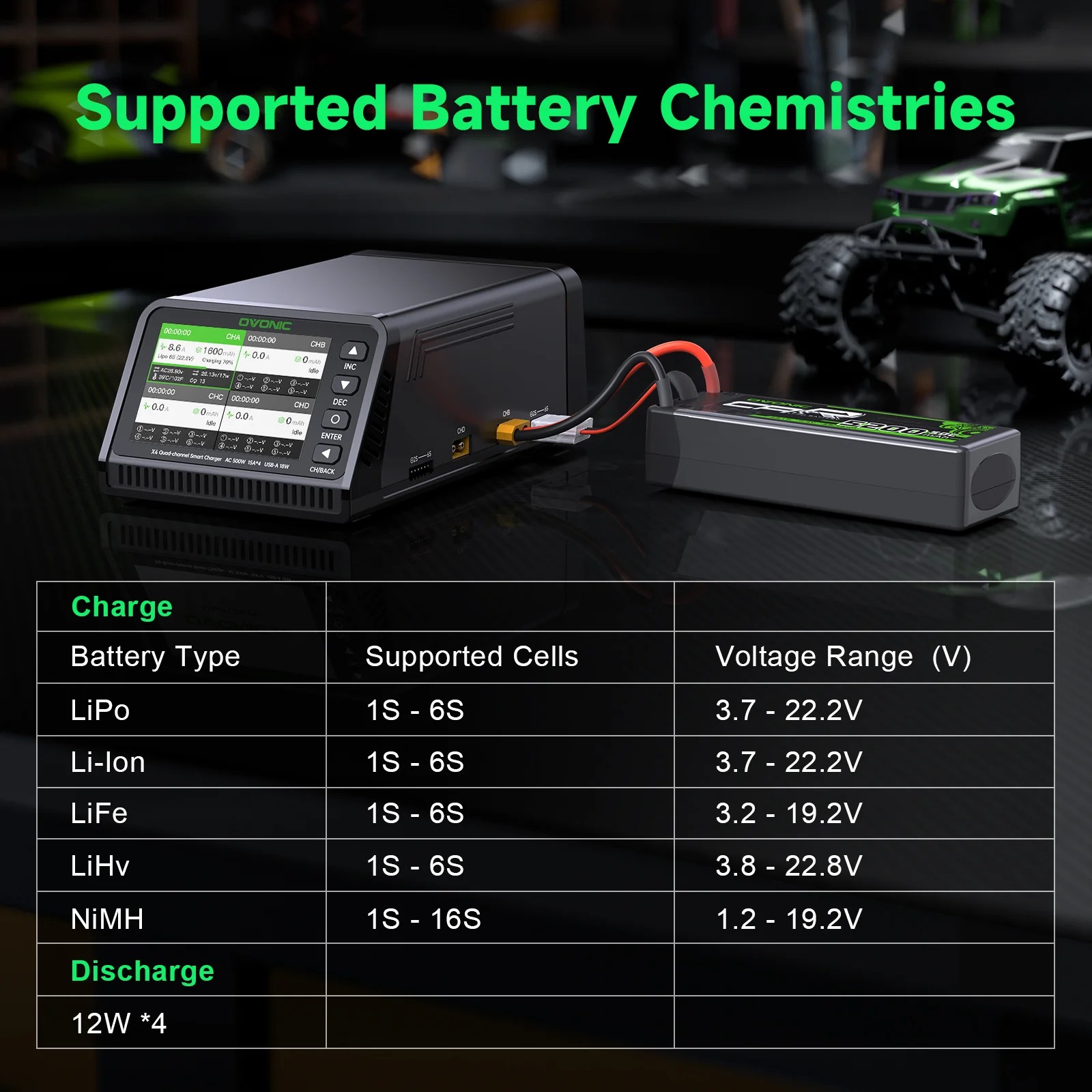 Cargador de Baterías Inteligen - Drone Battery Balance Charger reseña y precio