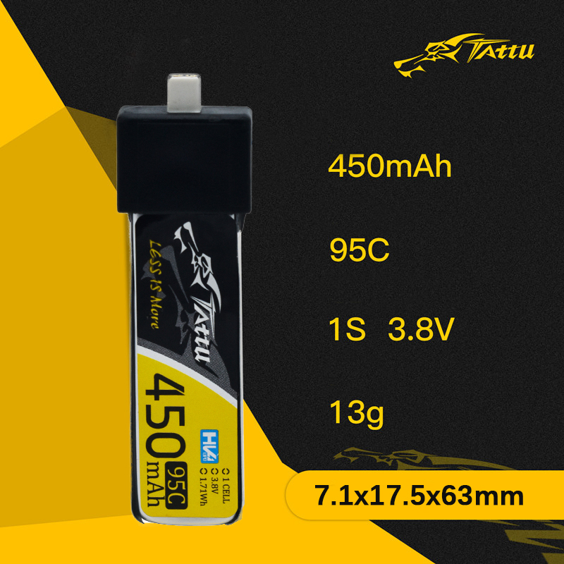 3 uds nuevo TATTU 450/500/550m - Drone Battery Lipo reseña y precio