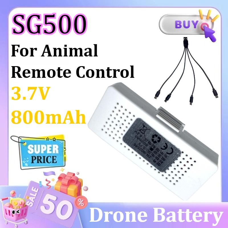 SG500 3,7 V 800mAh para animal - Drone Battery Li-Ion reseña y precio